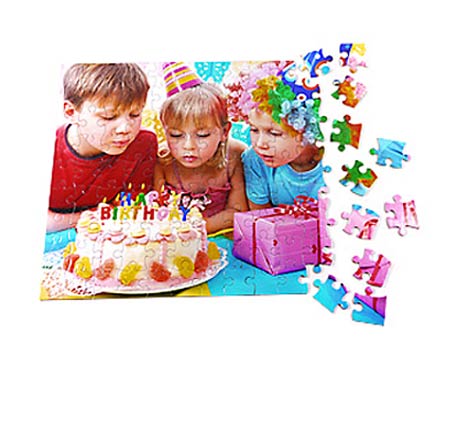 108 piece Kids Custom Made Puzzle 10x12