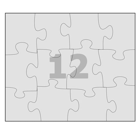 12 piece custom puzzle 10x12 inches