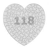 Heart Puzzle – A Puzzle in the Shape of a Heart 11x14in