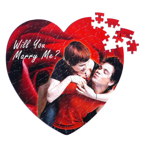 Heart Puzzle – A Puzzle in the Shape of a Heart 11x14in
