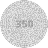 350 pieces Round Puzzle 18in