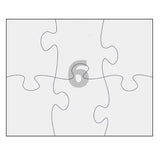 6 piece Personalized Puzzle for Toddlers 8x10in