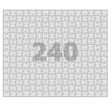 240 pieces custom puzzle 10x12in