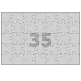 35 pieces Custom Puzzle 12x18in Large Pieces