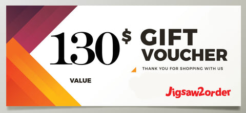 $130 Gift Voucher for Jigsaw2order